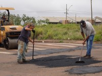 Prefeitura de Sarandi inicia operação tapa-buracos após chuvas intensas